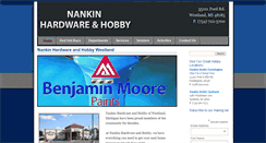 Desktop Screenshot of nankinhardware.com